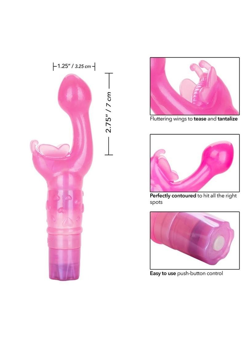 Butterfly Kiss G-Spot Vibrator - Pink