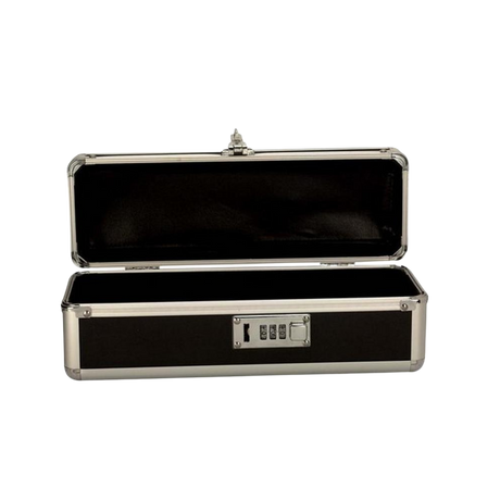 Lockable Vibrator Case - Medium - Black