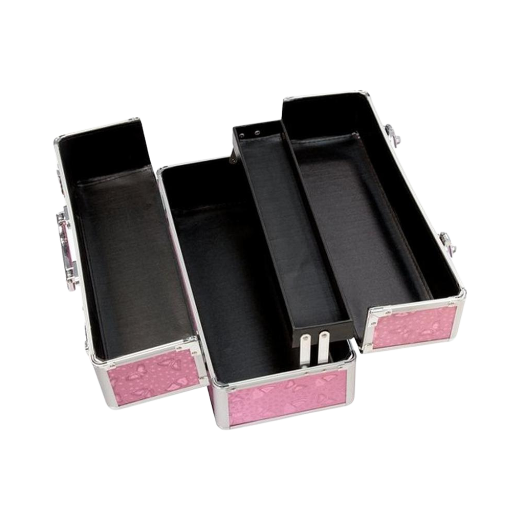 Lockable Vibrator Case - Large - Pink