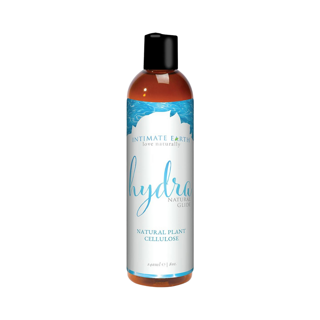 Hydra Organic Water Based Glide Lubricant - Natural Plant Cellulose 8oz