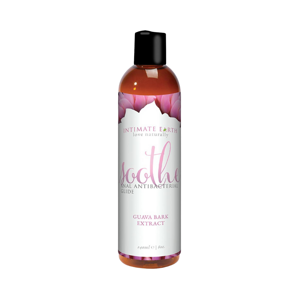 Soothe Antibacterial Anal Glide Lubricant Guava Bark Extract 8oz