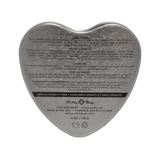 Heart-Shaped Hemp Seed Edible Massage Candle Mango 4oz