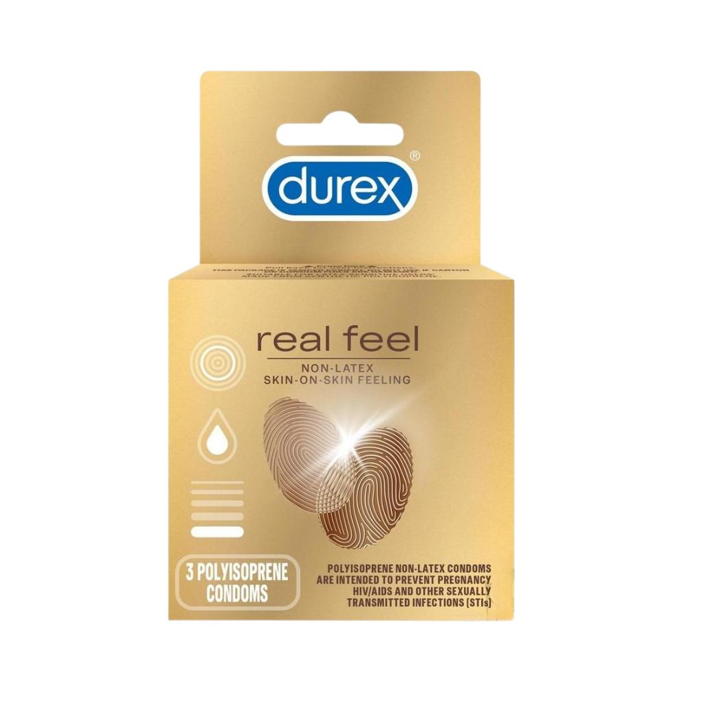 Durex Avanti Real Feel Non Latex Lubricated Condoms 3-Pack