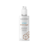 Simply Water Based Flavored Lubricant 2.3oz - Brown Sugar