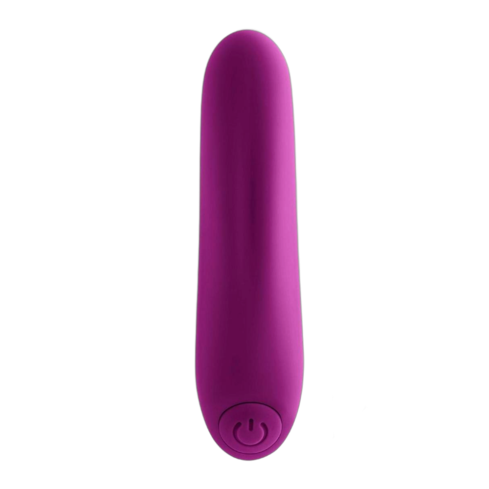 Bullet Rechargeable Silicone Vibrator - Purple