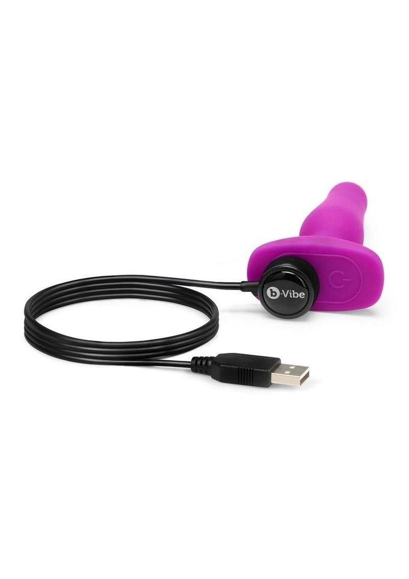 B-vibe Novice Plug - Fuchsia