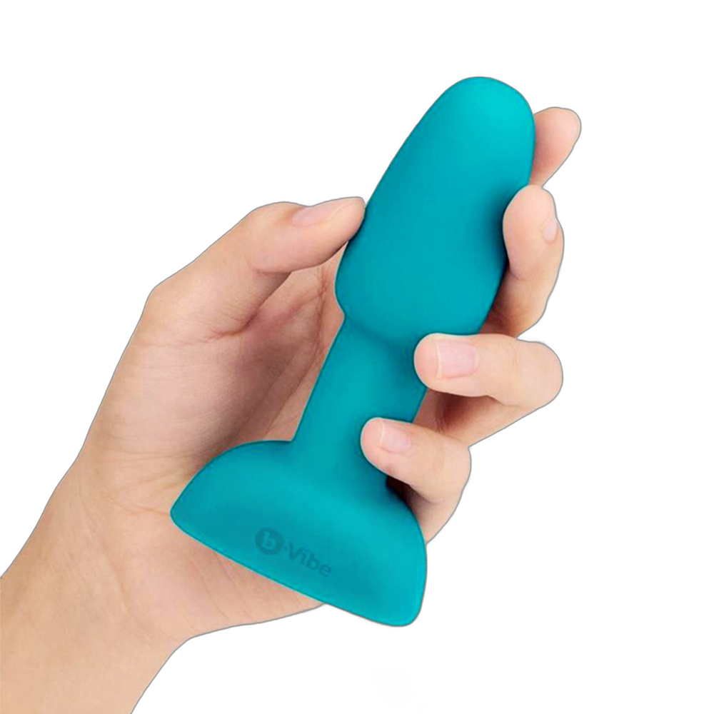 Rimming Petite Rechargeable Silicone Anal Plugs with Remote Control Teal