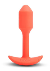 B-vibe Vibrating Snug Plug - Small Orange