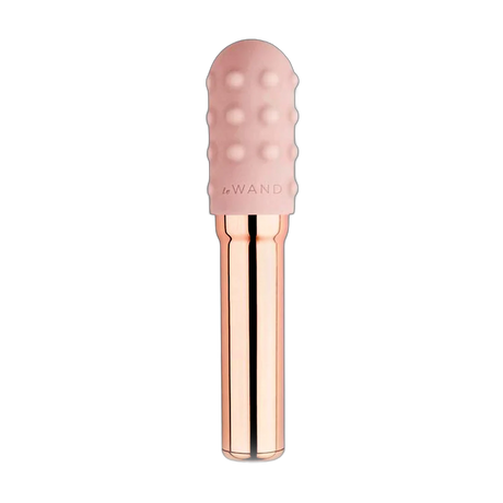 Grand Bullet Rechargeable Silione Vibrator - Rose Gold