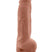 Au Naturel Big Boy Dildo with Balls - Caramel - 10in