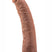 Au Naturel Jack Dildo with Suction Cup - Caramel - 7in