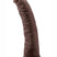 Au Naturel Jack Dildo with Suction Cup - Chocolate - 7in