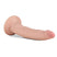 Au Naturel Jack Dildo with Suction Cup - Vanilla - 7in