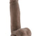 Au Naturel Sensa Feel Dildo - Chocolate - 7in