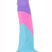 Avant D15 Vision Of Love Silicone Dildo - Multicolor - 5.5in