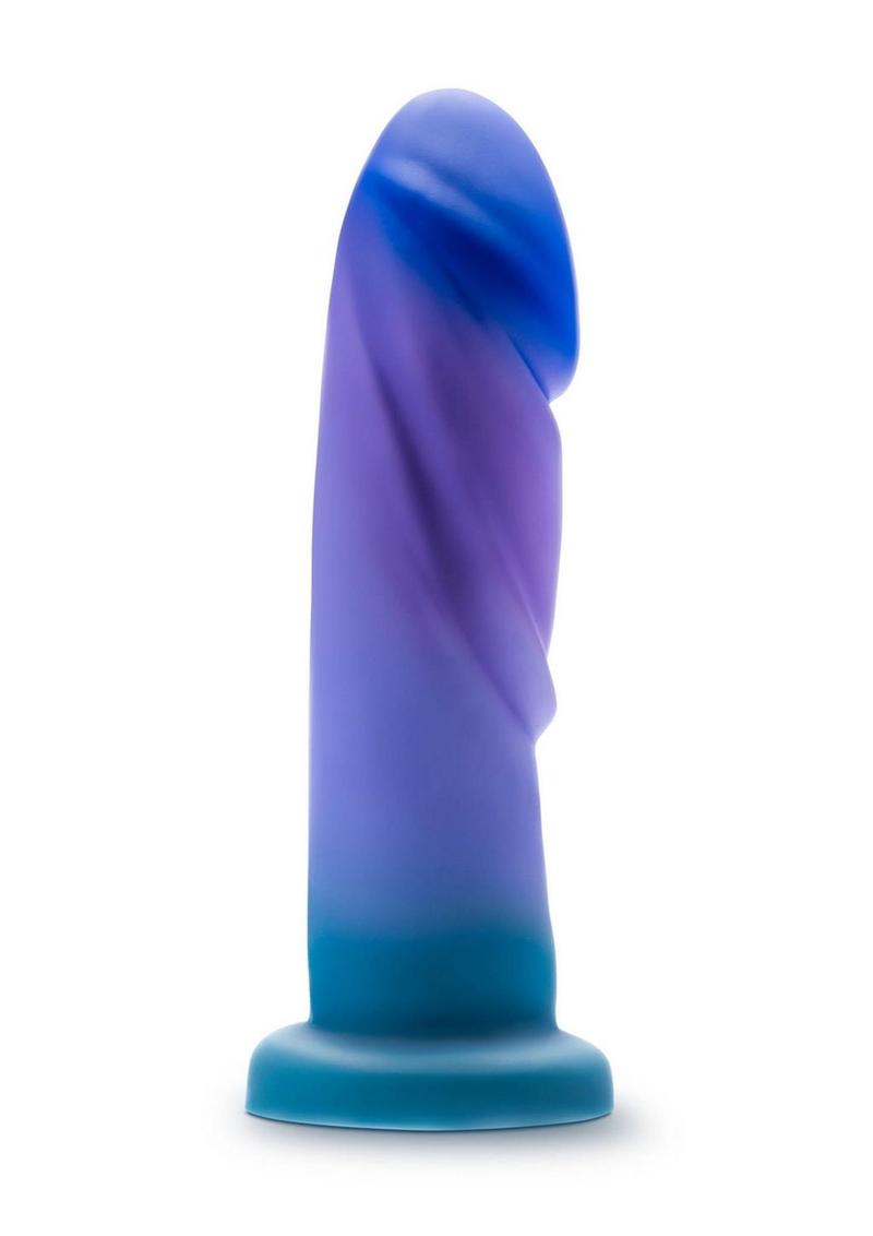 Avant Midnight Rendezvous Silicone Dildo - Ocean - Blue