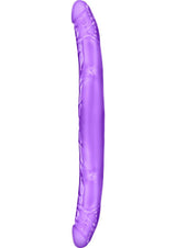 B Yours Double Dildo - Purple - 16in