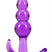 B Yours Triple Bead Butt Plug - Blue/Purple