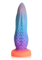 Creature Cocks Tenta-Cock Glow In The Dark Silicone Dildo - Glow In The Dark/Multicolor