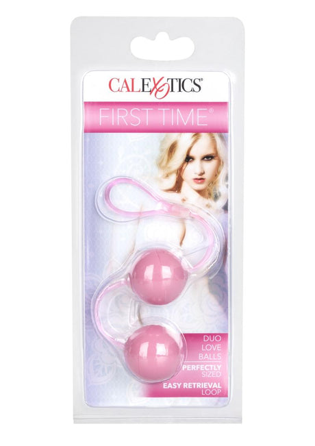 First Time Duo Lover Kegel Balls - Pink