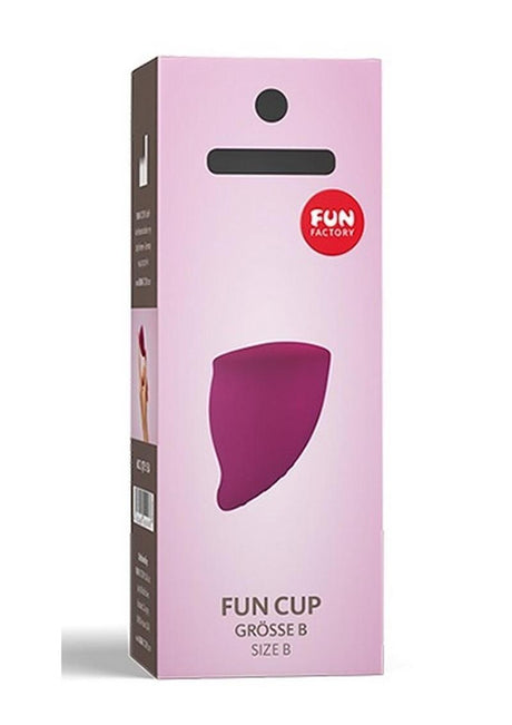 Fun Cup B Silicone Menstrual Cup - Grape/Purple