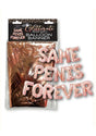 Glitterati Same Penis Balloon Banner - Black/Rose Gold