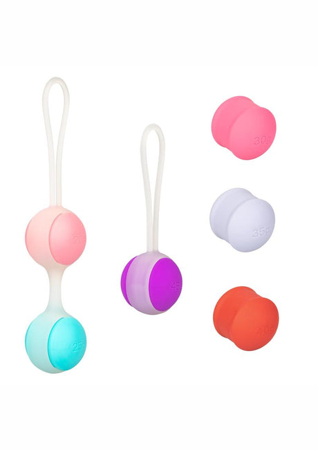 She-Ology Interchangeable Weight Kegel - Multicolor - Set